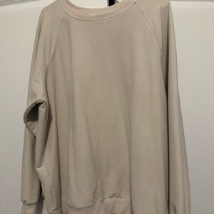 Alter’d State Beige/Cream Ribbed Sweatshirt
